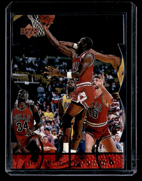 1998 Upper Deck MJx #42 Michael Jordan Timepieces Red #/2300