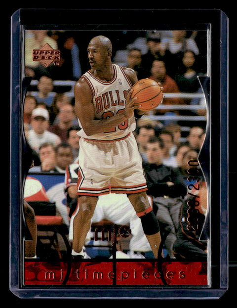 1998 Upper Deck MJx #89 Michael Jordan Timepieces Red #/2300