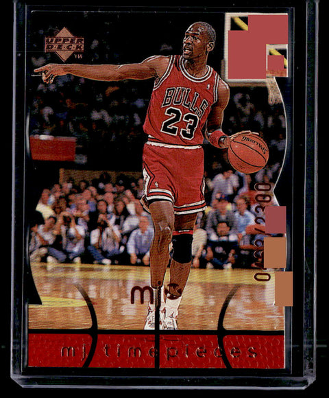 1998 Upper Deck MJx #44 Michael Jordan Timepieces Red #/2300