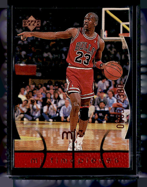 1998 Upper Deck MJx #44 Michael Jordan Timepieces Red #/2300