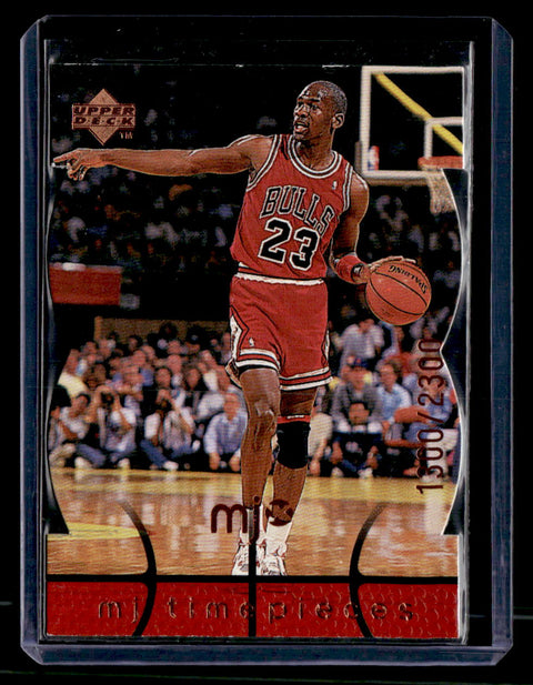 1998 Upper Deck MJx #44 Michael Jordan Timepieces Red #/2300