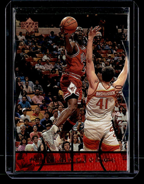 1998 Upper Deck MJx #77 Michael Jordan Timepieces Red #/2300