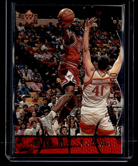 1998 Upper Deck MJx #77 Michael Jordan Timepieces Red #/2300
