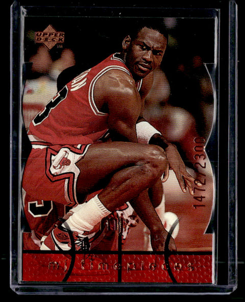 1998 Upper Deck MJx #40 Michael Jordan Timepieces Red #/2300