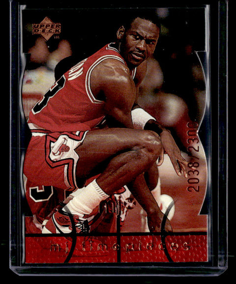 1998 Upper Deck MJx #40 Michael Jordan Timepieces Red #/2300