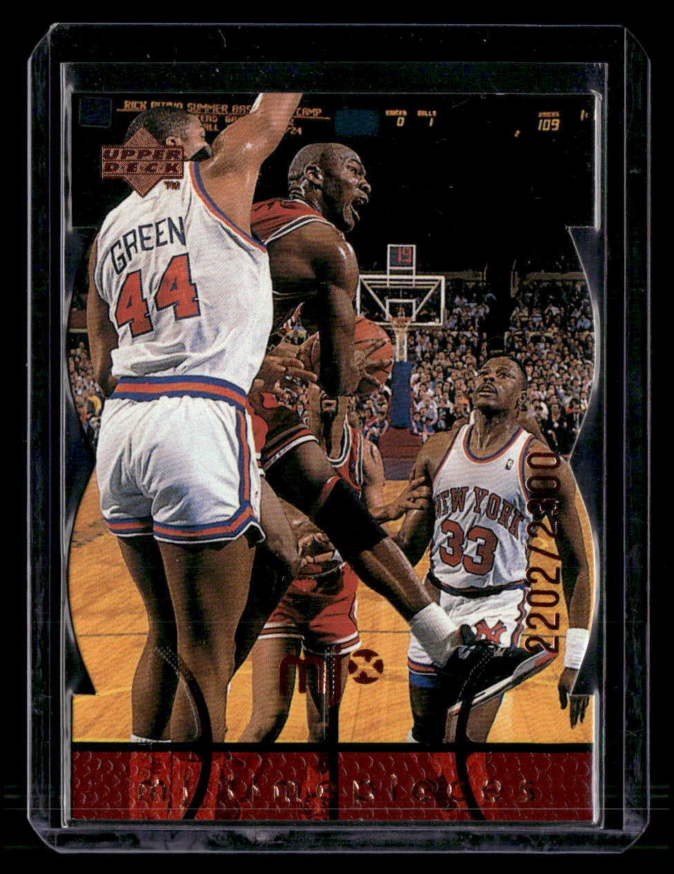 1998 Upper Deck MJx #31 Michael Jordan Timepieces Red #/2300