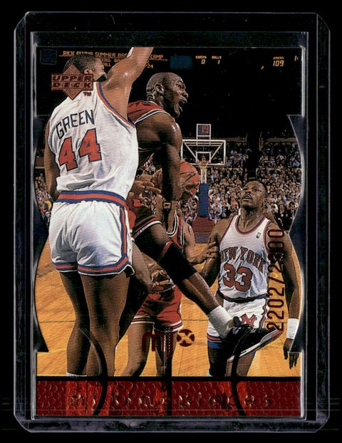 1998 Upper Deck MJx #31 Michael Jordan Timepieces Red #/2300