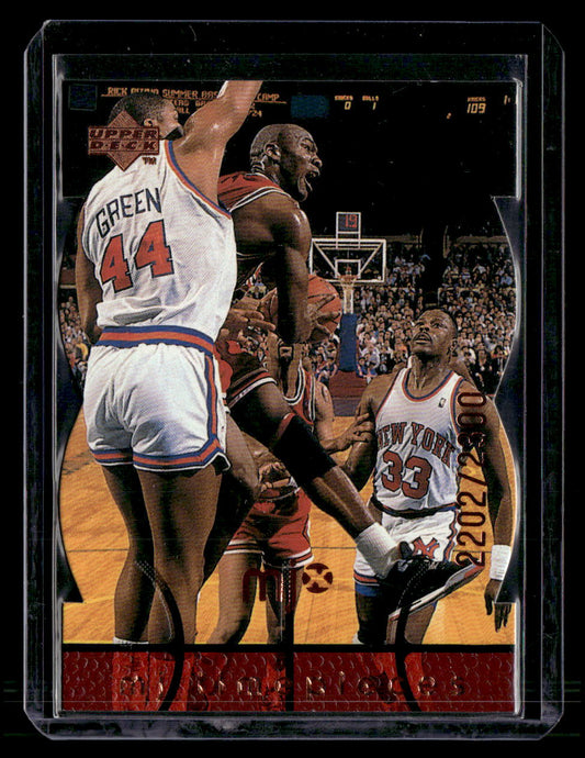 1998 Upper Deck MJx #31 Michael Jordan Timepieces Red #/2300