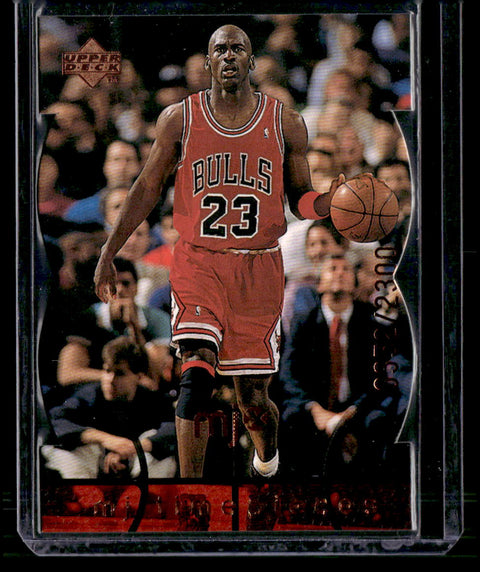 1998 Upper Deck MJx #28 Michael Jordan Timepieces Red #/2300