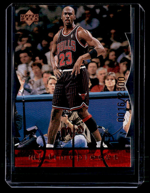 1998 Upper Deck MJx #83 Michael Jordan Timepieces Red #/2300