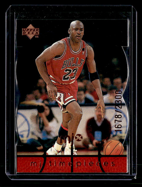 1998 Upper Deck MJx #82 Michael Jordan Timepieces Red #/2300