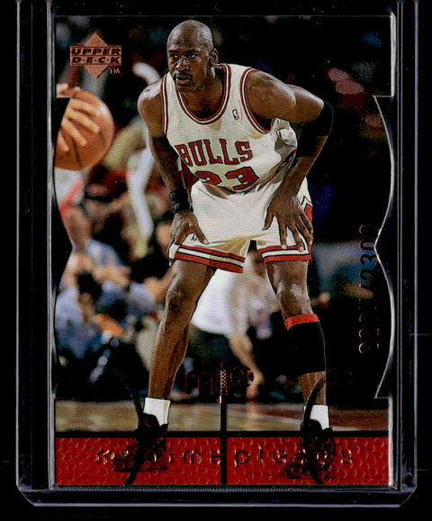 1998 Upper Deck MJx #76 Michael Jordan Timepieces Red #/2300