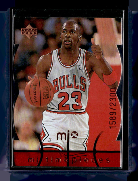 1998 Upper Deck MJx #13 Michael Jordan Timepieces Red #/2300