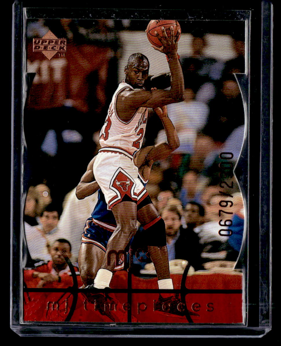 1998 Upper Deck MJx #34 Michael Jordan Timepieces Red #/2300