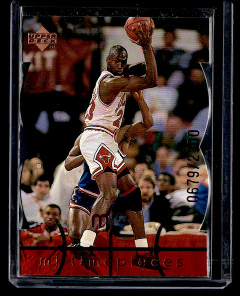 1998 Upper Deck MJx #34 Michael Jordan Timepieces Red #/2300