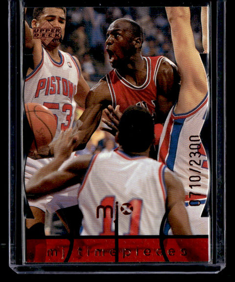 1998 Upper Deck MJx #33 Michael Jordan Timepieces Red #/2300