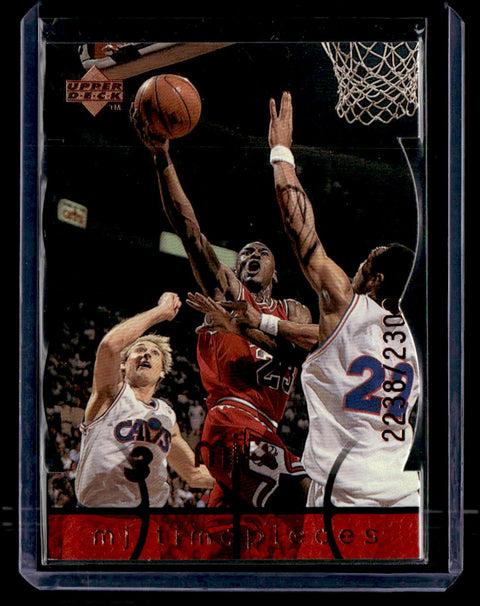 1998 Upper Deck MJx #69 Michael Jordan Timepieces Red #/2300