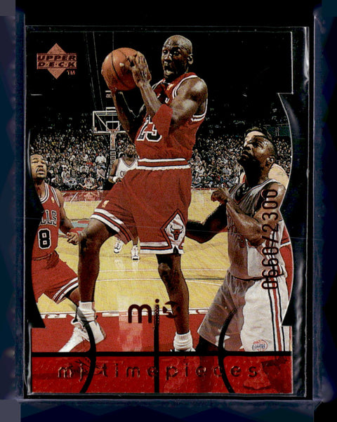 1998 Upper Deck MJx #92 Michael Jordan Timepieces Red #/2300