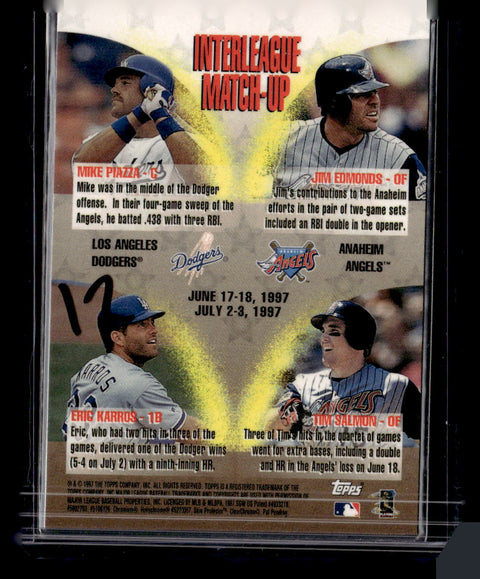 1998 Topps #ILM13 Mike Piazza Mystery Finest Refractors