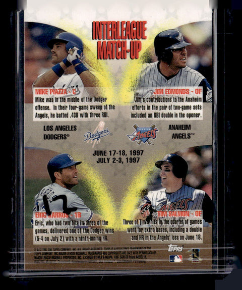 1998 Topps #ILM13 Mike Piazza Mystery Finest Refractors