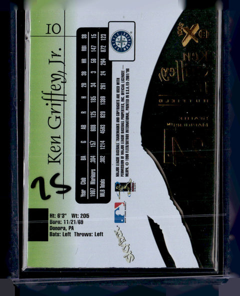 1998 Skybox EX-2001 #10 Ken Griffey Jr.