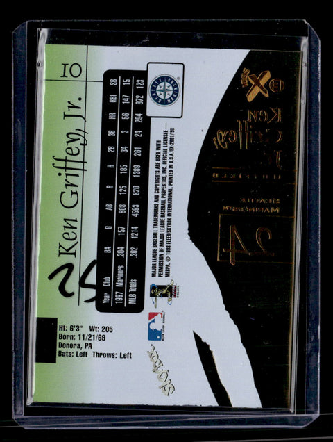 1998 Skybox EX-2001 #10 Ken Griffey Jr.