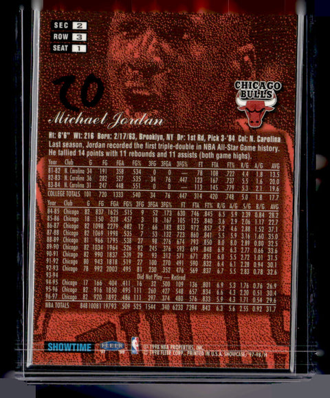 1997-98 Flair Showcase #1 Michael Jordan