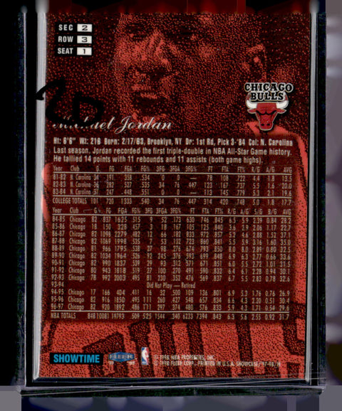 1997-98 Flair Showcase #1 Michael Jordan