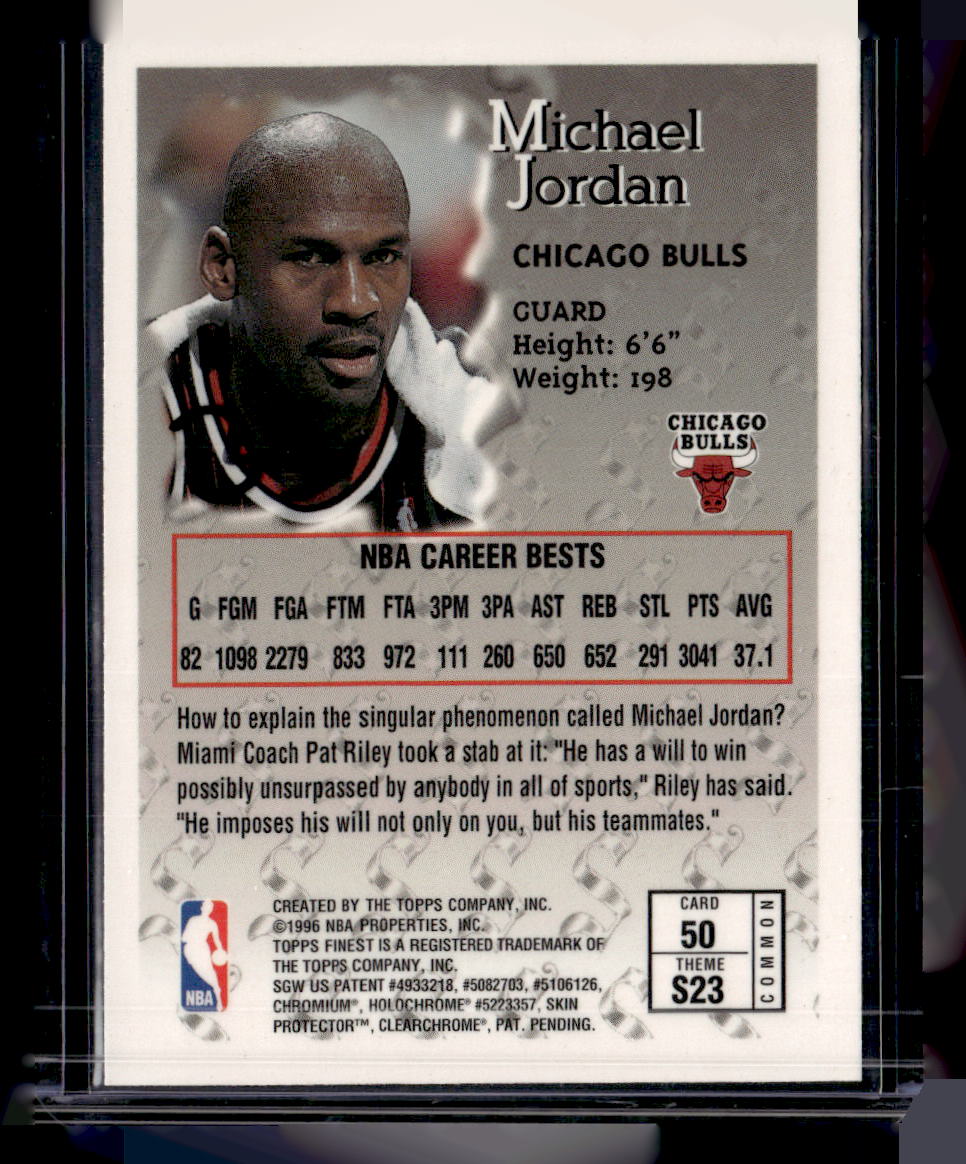 1996-97 Finest #50 Michael Jordan