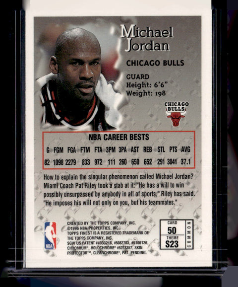 1996-97 Finest #50 Michael Jordan