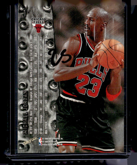 1998-99 Metal Universe #1 Michael Jordan