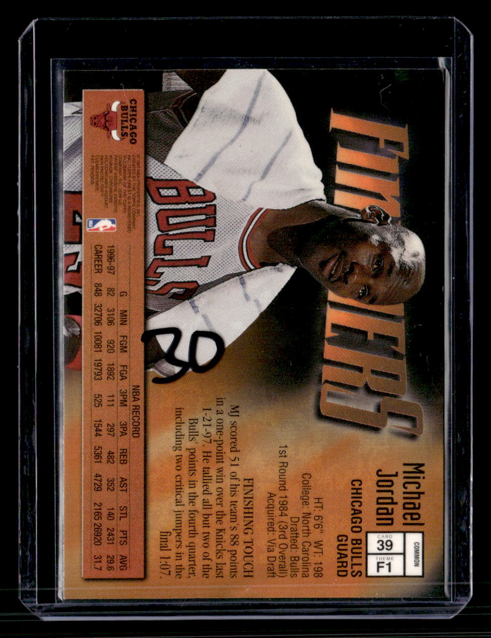 1997-98 Finest #39 Michael Jordan