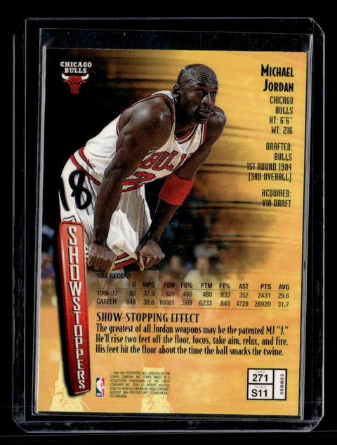 1997-98 Topps Finest #271 Michael Jordan