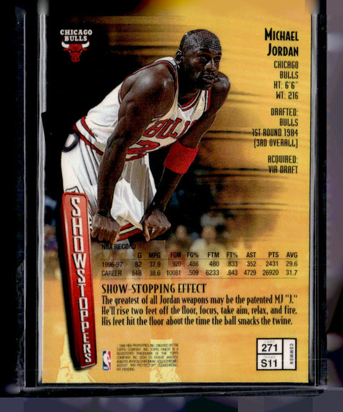 1997-98 Topps Finest #271 Michael Jordan