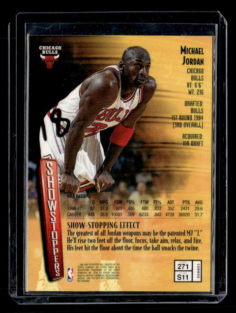 1997-98 Topps Finest #271 Michael Jordan