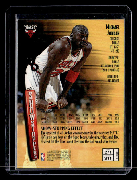 1997-98 Topps Finest #271 Michael Jordan