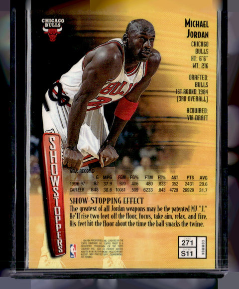 1997-98 Topps Finest #271 Michael Jordan