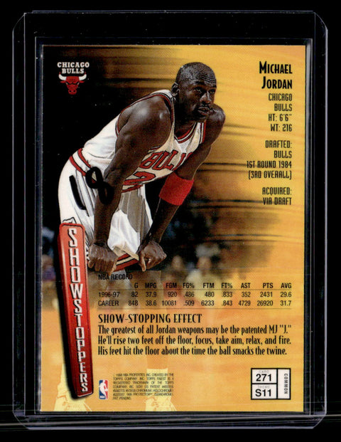 1997-98 Topps Finest #271 Michael Jordan