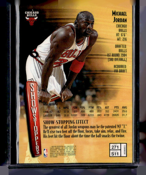 1997-98 Topps Finest #271 Michael Jordan