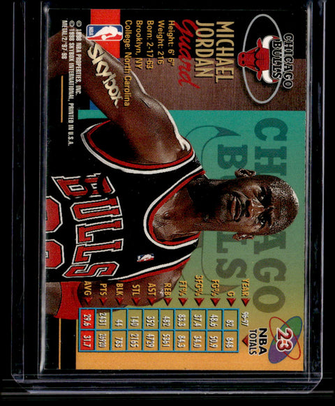 1997-98 Skybox Metal Universe #23 Michael Jordan