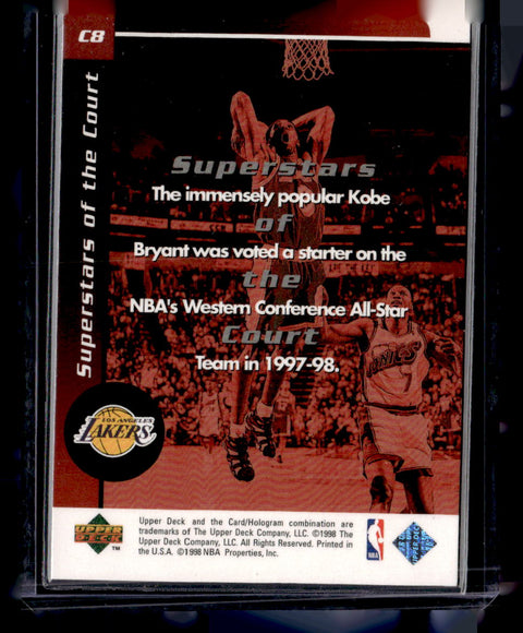 1998-99 Upper Deck Ovation #C8 Kobe Bryant Superstars of the Court