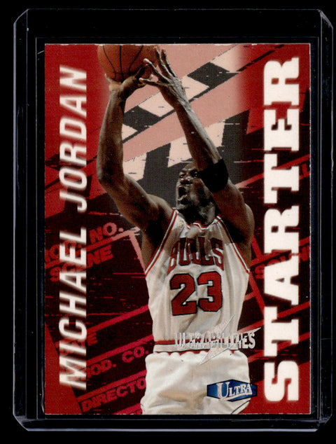 1997-98 Ultra #1 S Michael Jordan Ultrabilities Starter