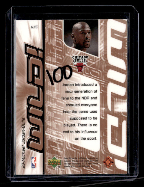 1999-00 Upper Deck #W15 Michael Jordan Wild!