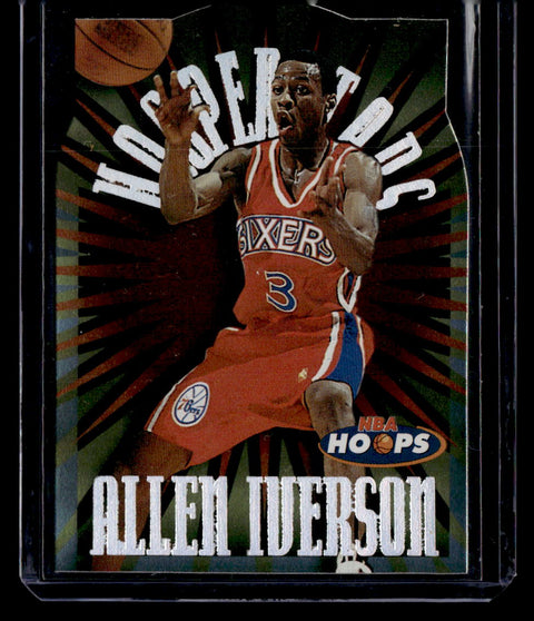 1997-98 Hoops #7 Allen Iverson HOOPerstars