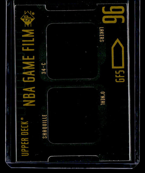 1996-97 SP #GF5 Shaquille O'Neal Game Film