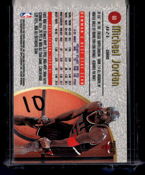 1997-98 Bowman's Best #60 Michael Jordan