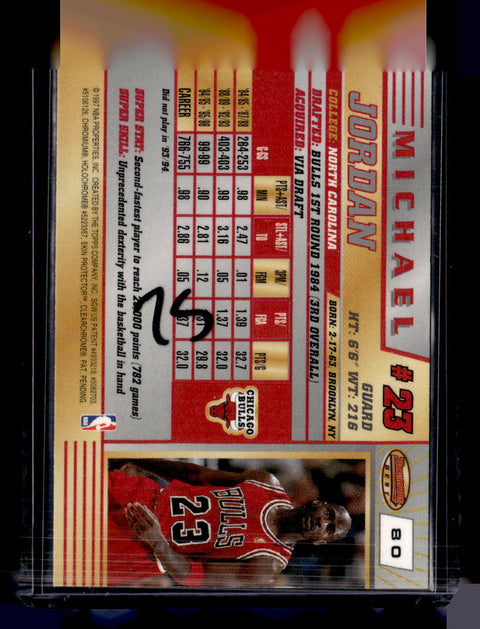 1996-97 Bowman's Best #80 Michael Jordan