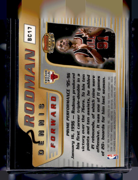 1996-97 Bowman's Best Cuts #BC17 Dennis Rodman