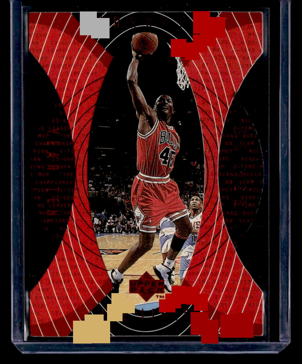 1997-98 Upper Deck #AL10 Michael Jordan Die Cut