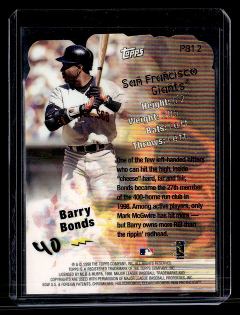 1999 Topps #PB12 Barry Bonds Power Brokers